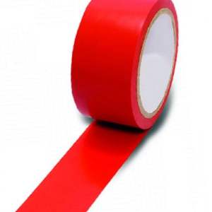 CINTA DELIMITADORA ROJA PARA SEÑALIZACIÓN DE ÁREAS