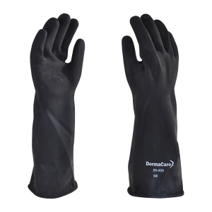 GUANTE NEGRO 18 PULGADAS MODELO 56-450, TALLA #8