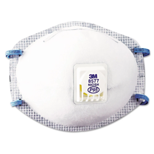 MASCARILLA DESECHABLE 3M™ 8577 CONTRA VAPORES ORGÁNICOS CON VÁLVULA
