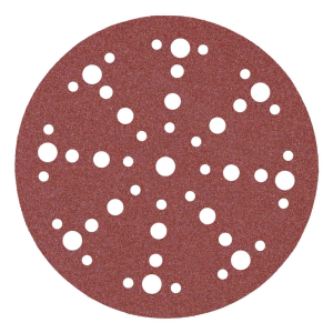 DISCO DE LIJA  GRANO P-36 6"  PARA DESVASTE  CON 6 PERFORACIONES
