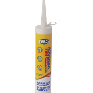 SELLADOR ACRÍLICO SILICONIZADO ACRYCAULK-799 BLANCO 280 ML